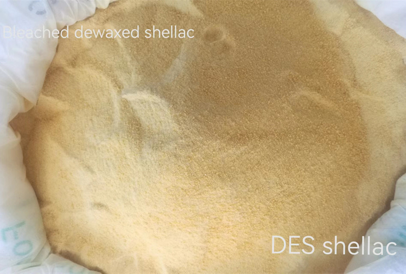 Food-grade Bleached Dewaxed Shellac